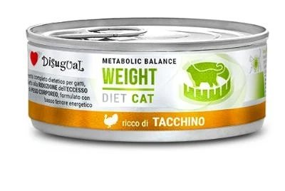 Disugual Cat Weight con Tacchino - 85g - Immagine 1