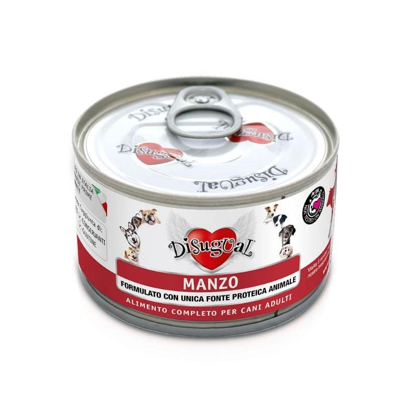 Disugual Dog Manzo 150g - Mangime Umido per Cani - Immagine 1