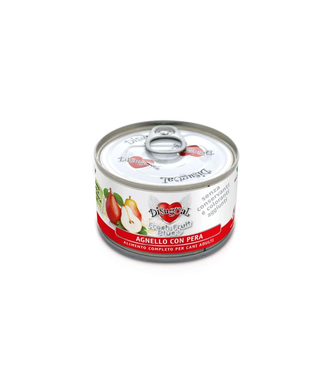 Disugual Fruit Agnello/Pera Gr 150 - Delizia Umida per Cani - Immagine 1
