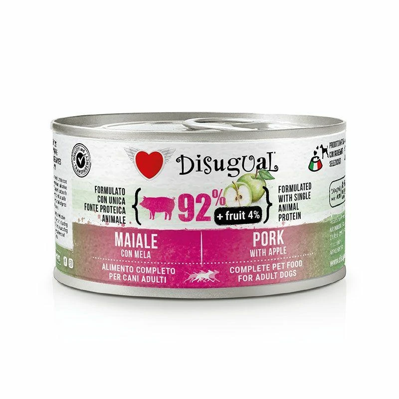 Disugual Fruit Maiale/Mela 150g - Disugual - Immagine 1