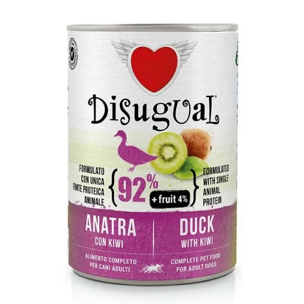 Disigual Fruit Anatra/Kiwi 400g - Nutrimento per il tuo Cane - Immagine 1