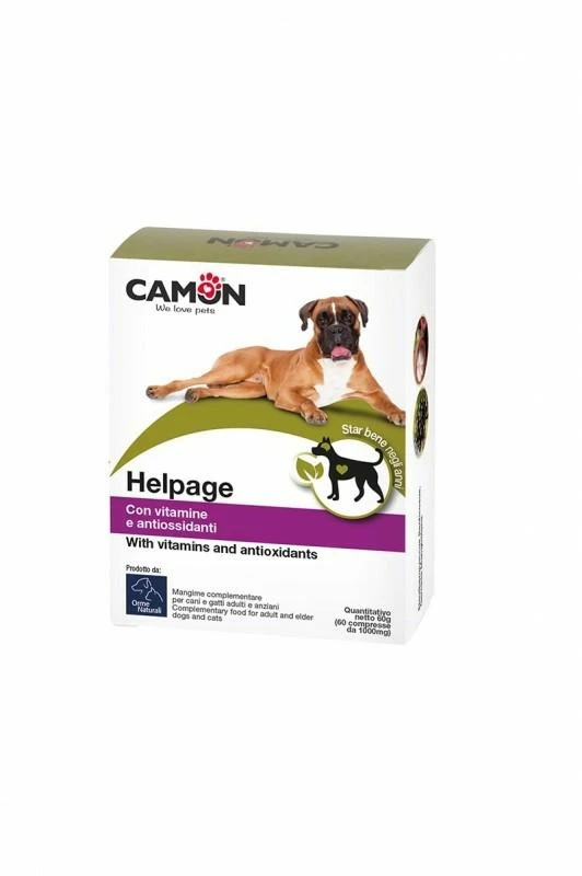 Camon Helpage-Vet Compresse 60 - Integratori per Cane - Immagine 1