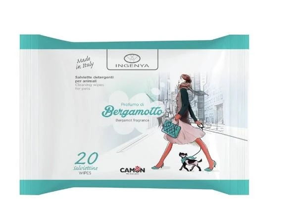 Camon Salviette Bergamotto - Igiene per Cani - Immagine 1