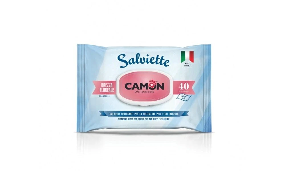 Camon Salviette Floreali per Cani - Igiene e Freschezza - Immagine 1