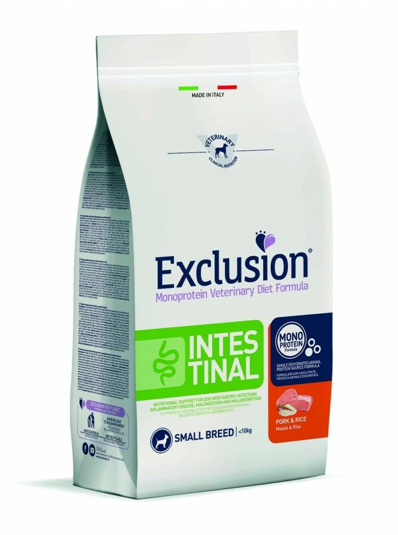 Exclusion Dog Intestinal Mini Maiale/Riso - Dorado - Immagine 1