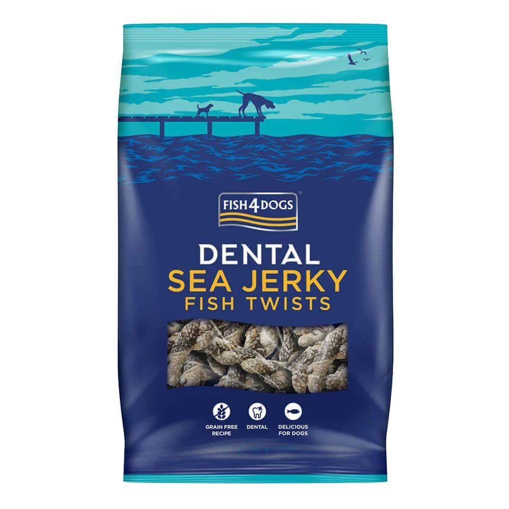 Fish4Dogs Dental Pesce Essiccato Intrecciato 100g - Immagine 1