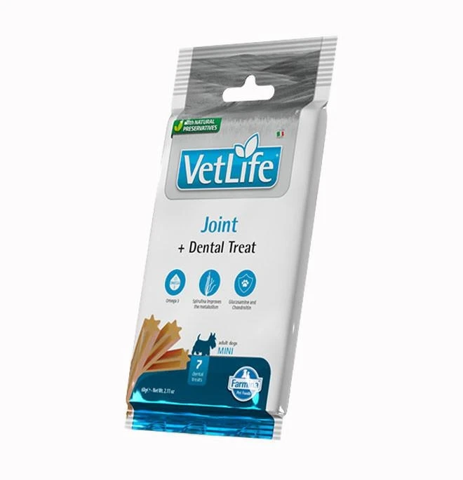 Vet Life Dog Treat Joint Adult Mini 60g - Farmina - Immagine 1