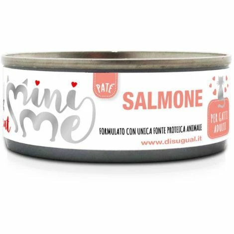 Disugual Mini-Me Umido Gatto 85g Salmone - Immagine 1
