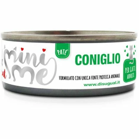 Disugual Mini-Me UM 85g Coniglio - Mangime Umido per Gatto - Immagine 1