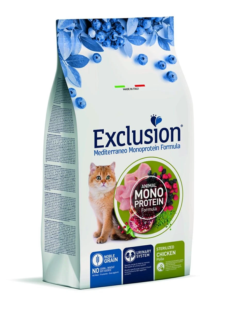 Exclusion Medit Noble Cat Sterilized Pollo - Dorado - Immagine 1