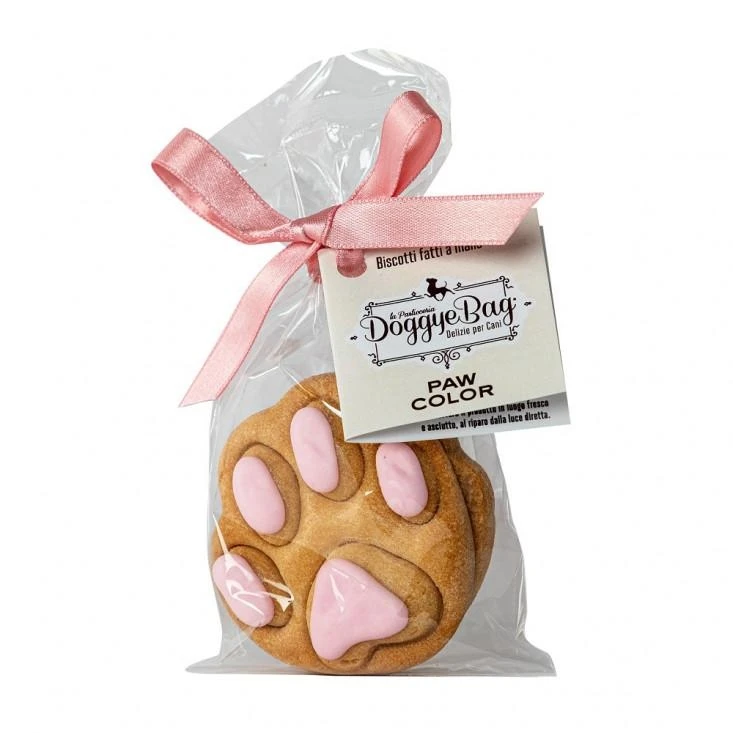 Doggyebag Paw Color Rosa 45g – Snack per Cane - Immagine 1