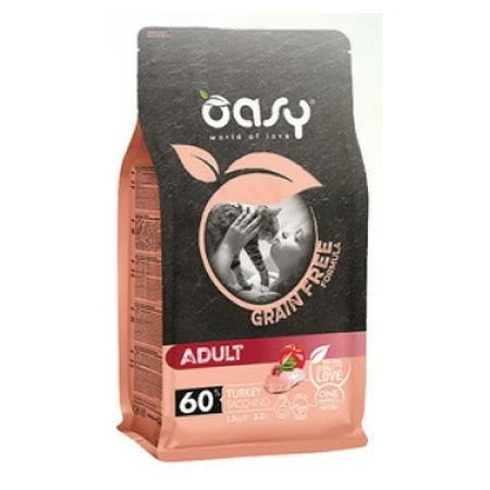 Oasy Cat Grain Free Tacchino 7,5 kg - Immagine 1