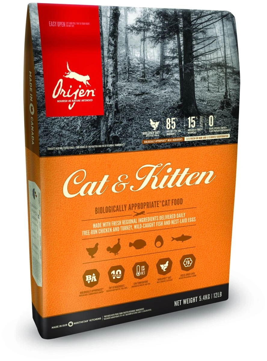 Orijen Cat Kitten 340g - Crocchette di Alta Qualità - Immagine 1