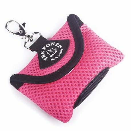 Dispenser Sacchetti Igienici Rosa Treponti - Immagine 1