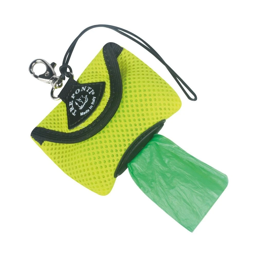Dispenser Sacchetti Igienici Giallo Trepointi - Immagine 1