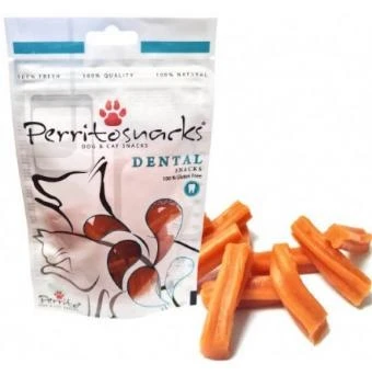 Leo Perrito Mini Dental Snack Salmone 50g - Leopet - Immagine 1