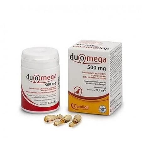 Duomega Cani 500 mg - 30 Perle Candioli - Immagine 1