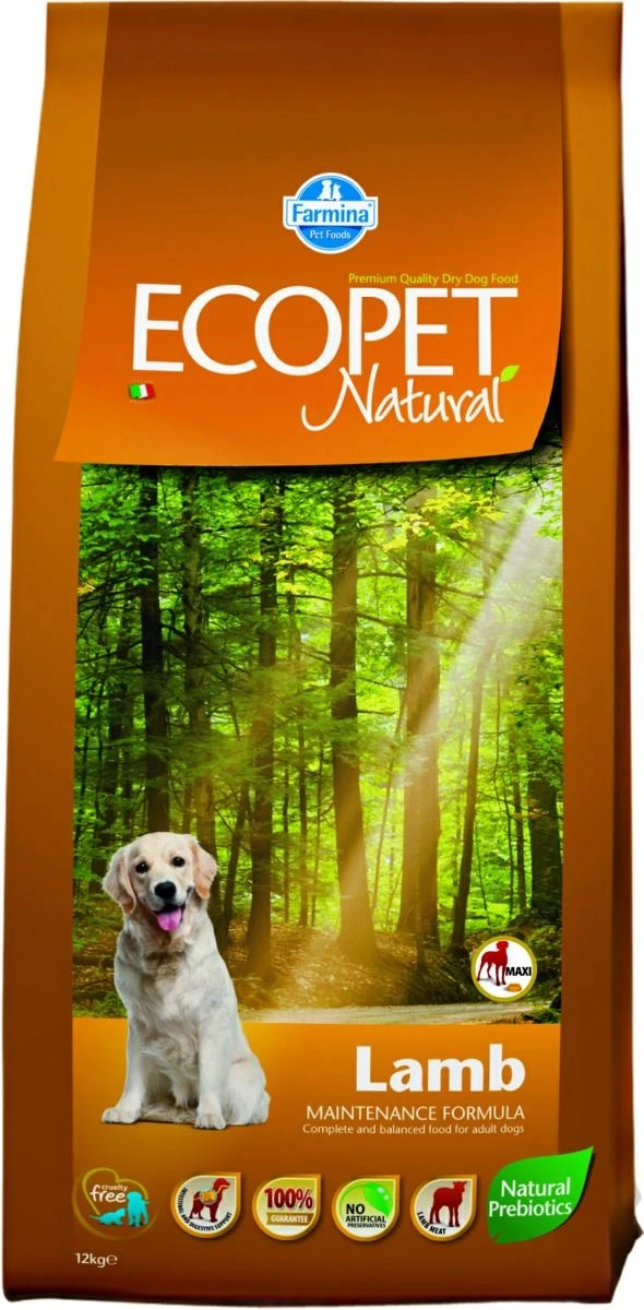 Ecopet Natural Maxi Agnello - Farmina 12 kg - Immagine 1