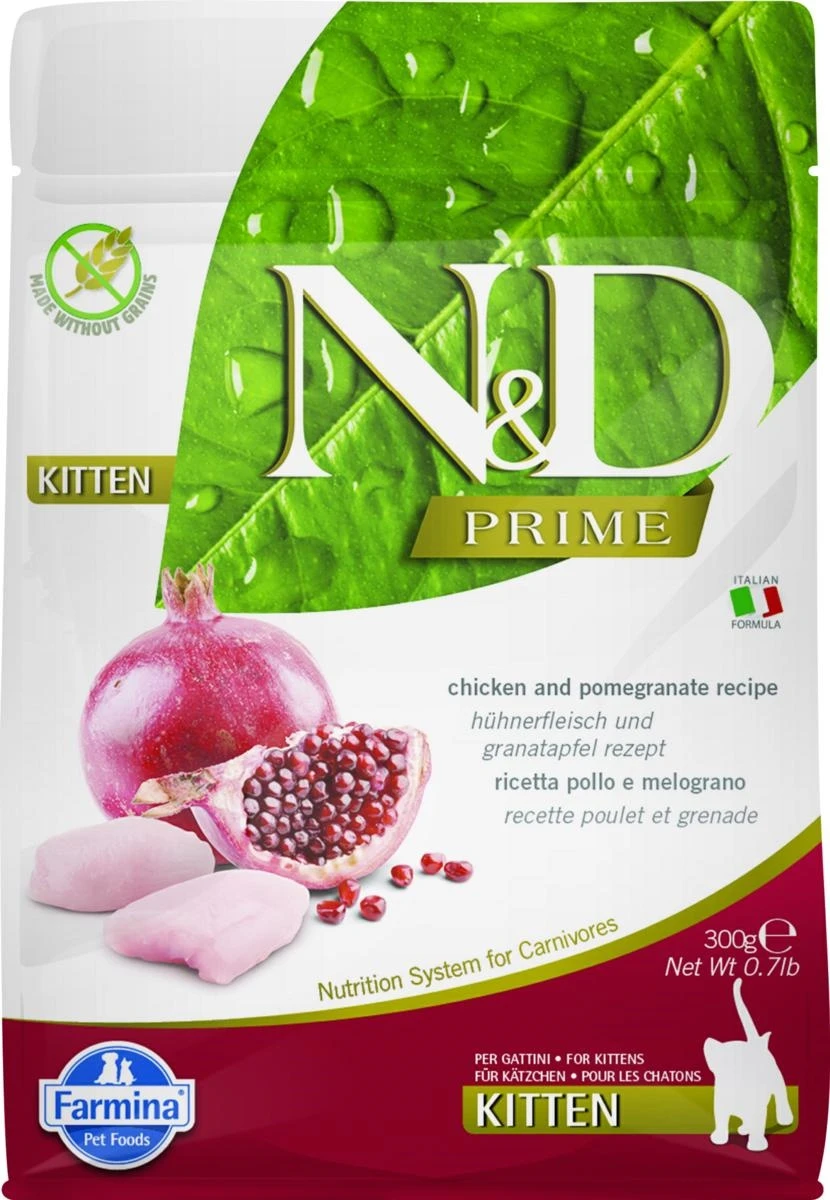Farmina ND Cat Prime Kitten 300g - Mangime Secco per Gatti - Immagine 1