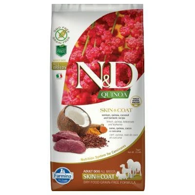 ND Dog Quinoa Mini Skin/Coat Cerco 800g - Farmina - Immagine 1