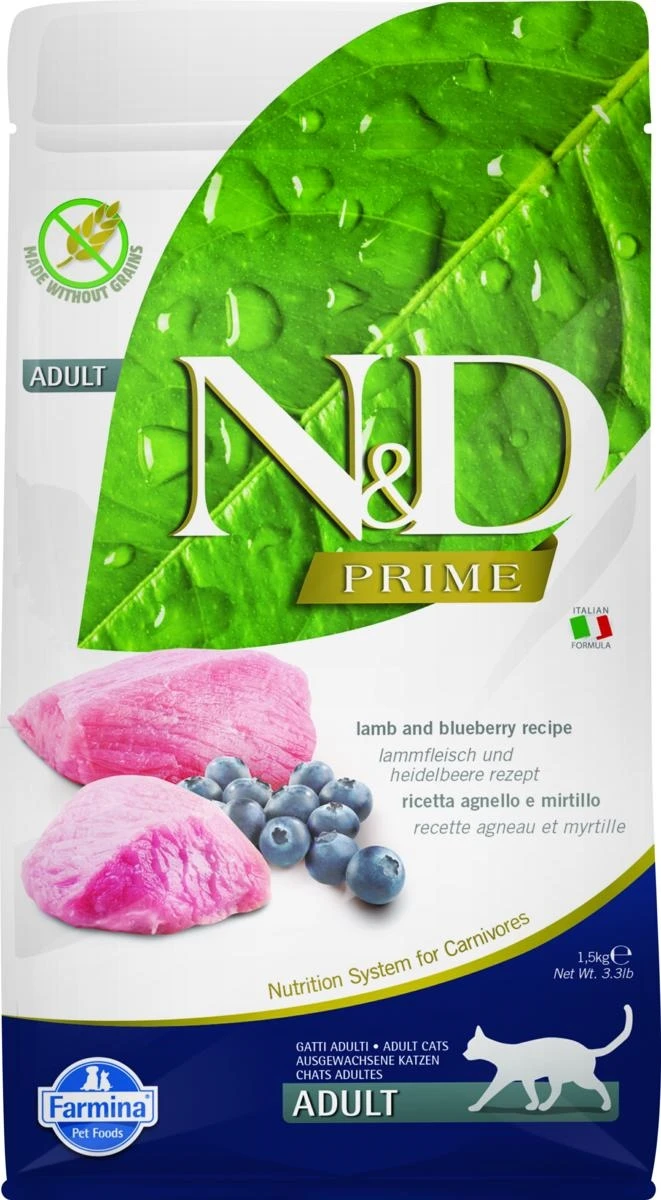 ND Cat Prime Agnello/Mirtillo - Farmina - Immagine 1