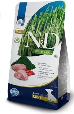 ND Dog Spirulina Puppy Mini Agnello 2kg - Farmina - Immagine 1