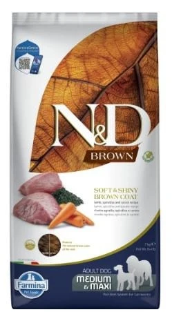 ND Dog Brown Medium/Maxi Agnello - Farmina - Immagine 1
