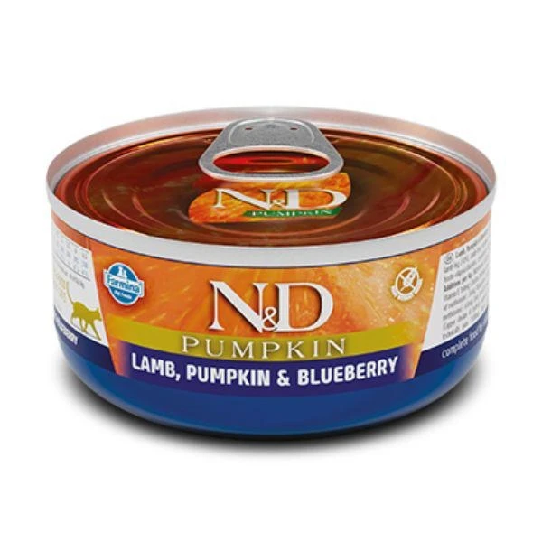 ND Umido Gatto Pumpkin Agnello/Mirtillo 70g - Farmina - Immagine 1