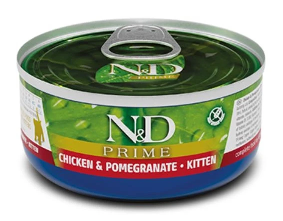 ND Um Kitten Prime Pollo/Melogano Gr 70 - Farmina - Immagine 1