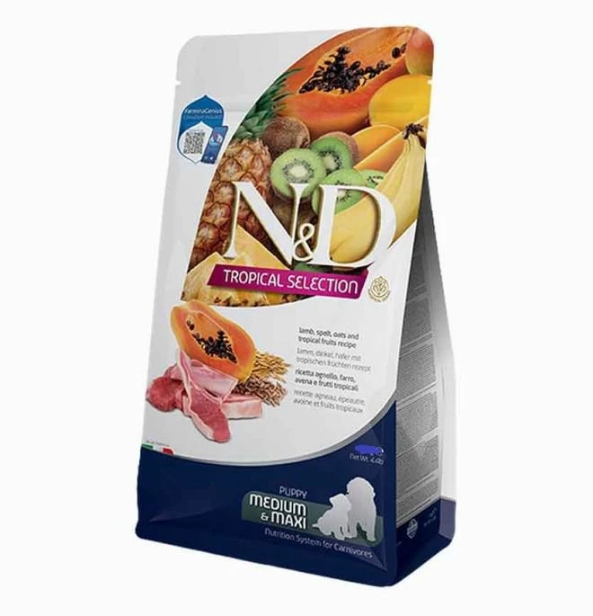Farmina ND Dog Tropical Selection Medium/Maxi Puppy - 10 kg Agnello - Immagine 1