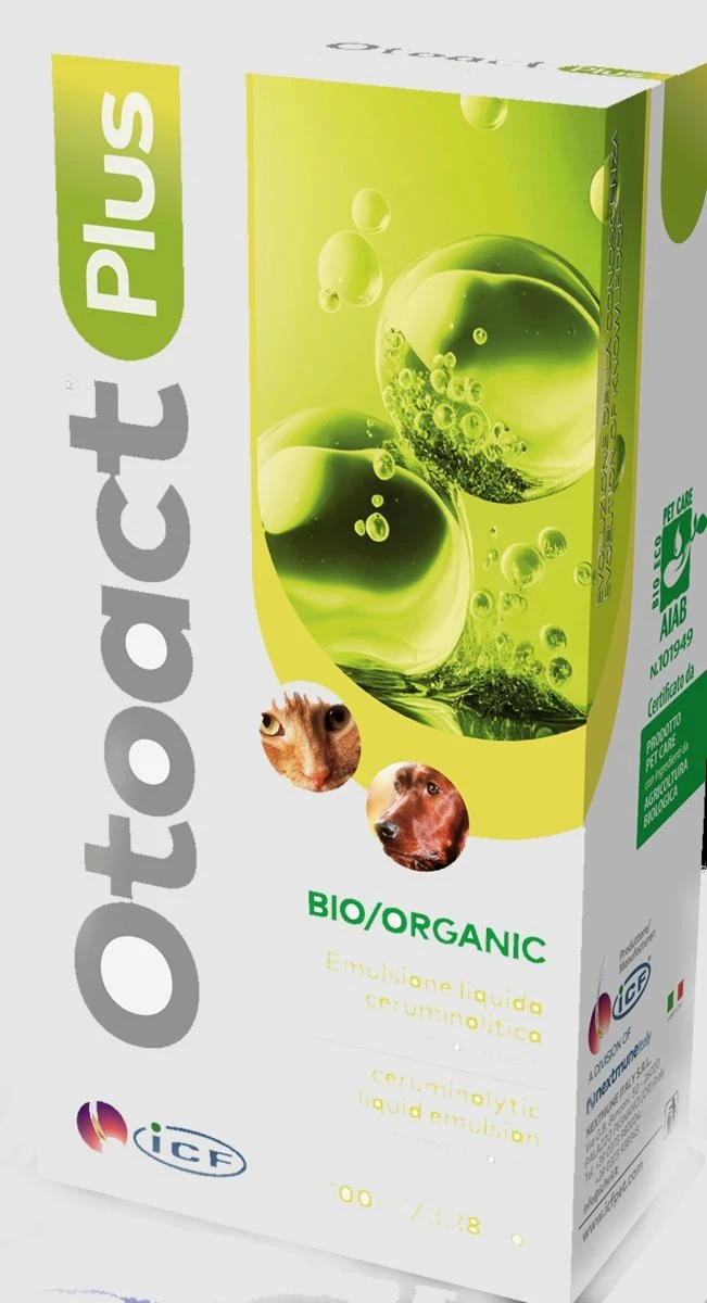 Otoact Plus ML 100 - ICF;GAIGIE per la Cura dell'Igiene del Cane - Immagine 1