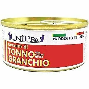 Pezzetti Tonno/Surimi al Granchio - UNIPRO 85g - Immagine 1