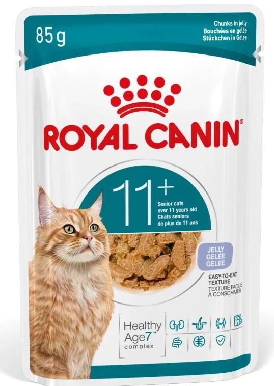 Royal Canin Ageing 11+ in Salsa per Gatto - Buste 12 x 85 g - Immagine 1