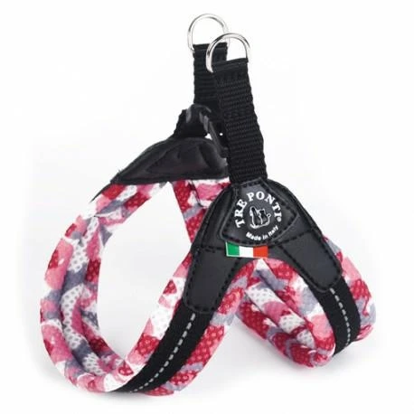 Pettorina Easy Fit Genesis Click 1 Mimetica Rosa - TREPONTI - Immagine 1