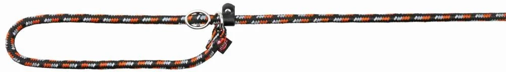 Guinzaglio Mountain Rope Semistrozzo L/XL 1m Nero/Arancio - TRIXIE - Immagine 1