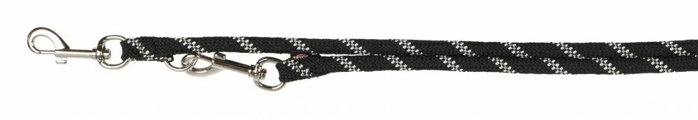 TX Sporty Rope Guinzaglio Adestramento S/M 2m Ø8mm Nero - TRIXIE - Immagine 1
