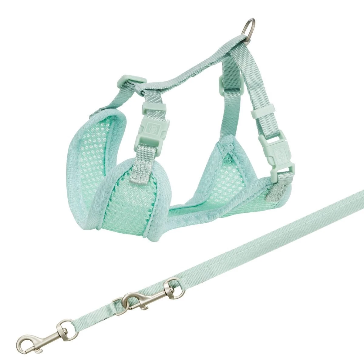 Pettorina Junior Morbida con Guinzaglio M/L Menta - TRIXIE - Immagine 1