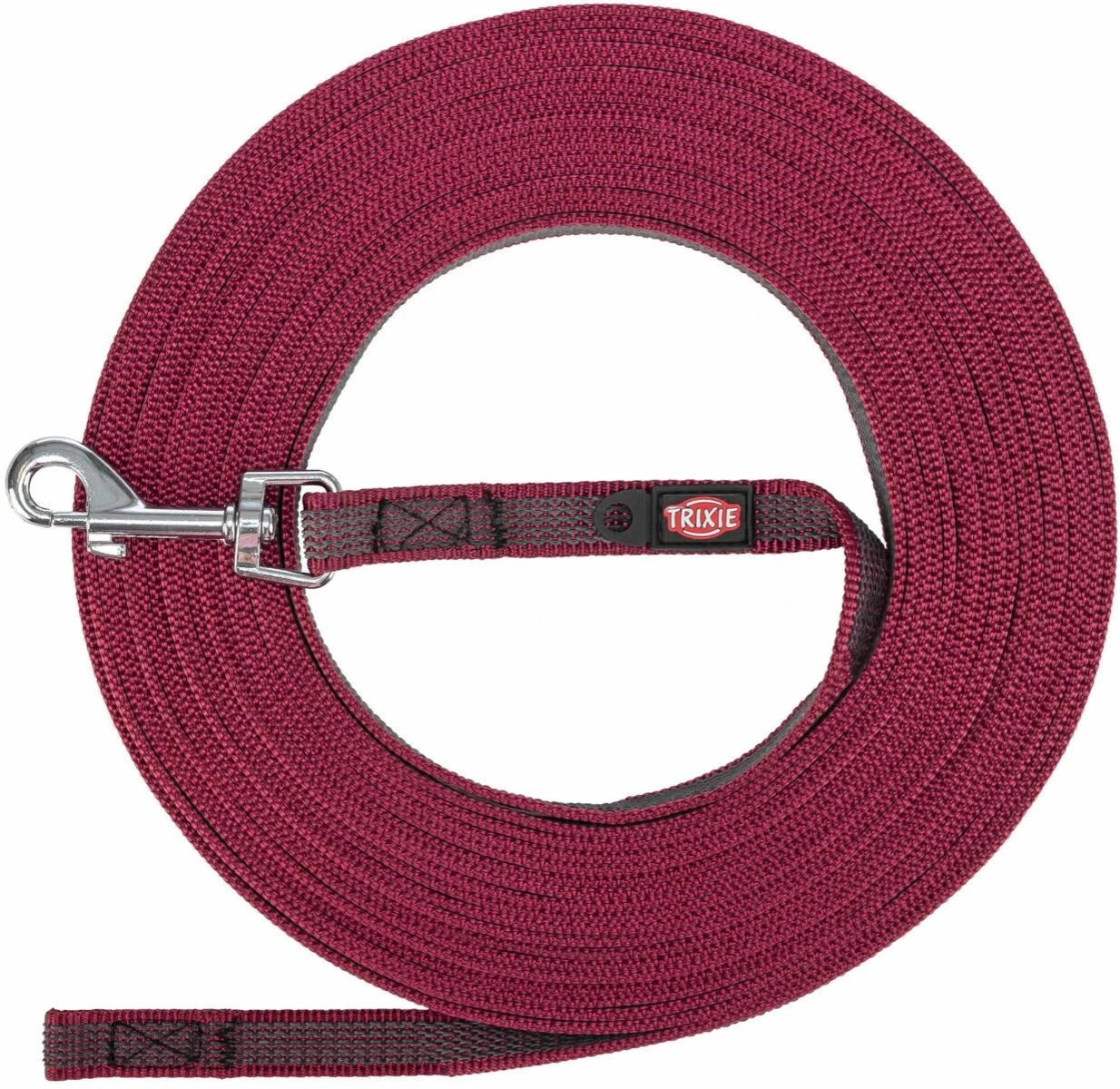 Trixie TX Lunghina con Rivestimento in Gomma 5m/15mm Vinaccia - Immagine 1