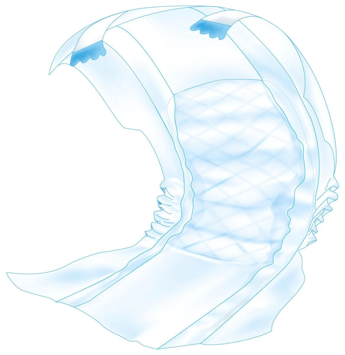 Trixie Pannolini a Fascia per Cani Maschi TG XS, 12 Pz - Immagine 1