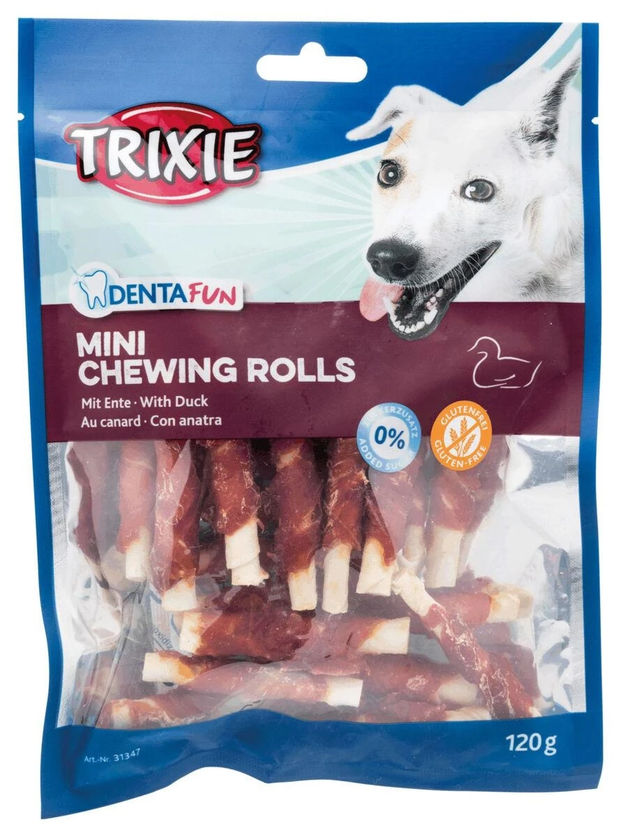 Trixie TX Dentafun Bastoncini con Anatra 250g - Immagine 1