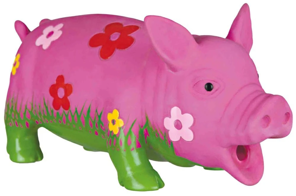 TX Maiale con Fiori in Lattice 20 cm - TRIXIE - Immagine 1