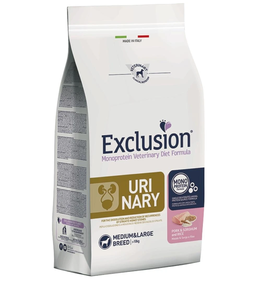 Exclusion Dog Urinary Maiale/Sorgo 2 kg - Dorado - Immagine 1