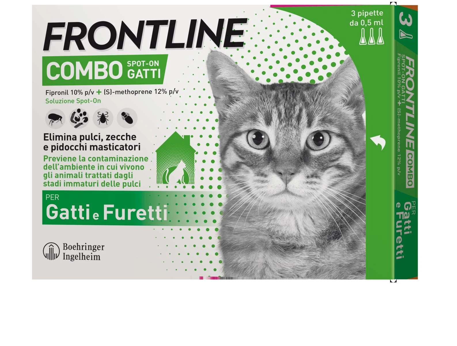 Frontline Combo Gatto 3 Pipette - Frontline - Immagine 1