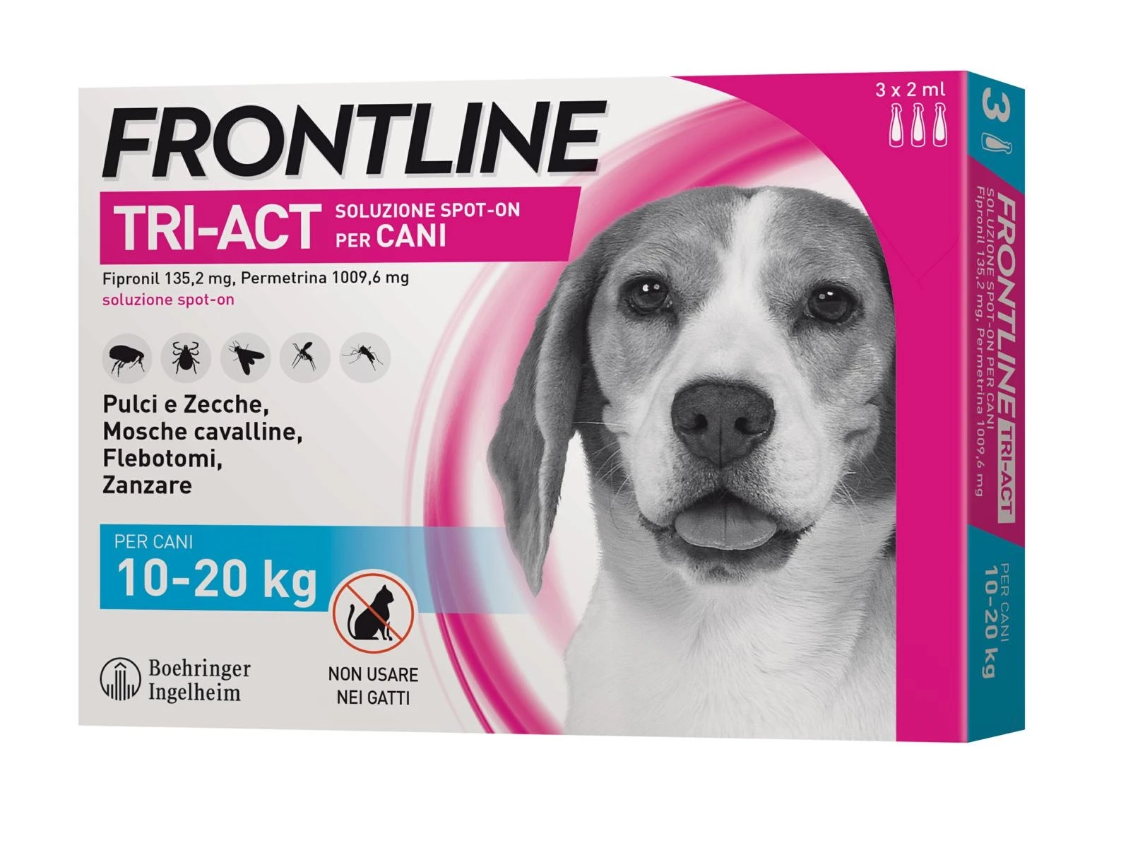 Frontline Tri-Act per Cani 10-20 Kg - FRONTLINE - Immagine 1