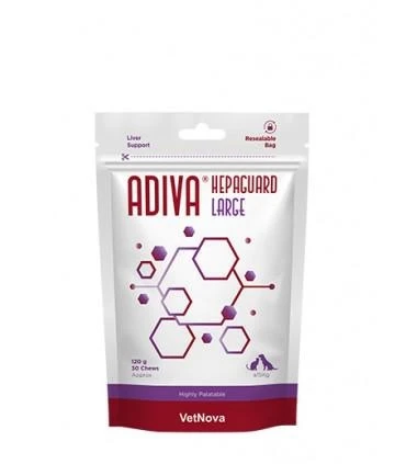 VETNOVA Adiva Hepaguard Large 30 Chews 120g - Immagine 1