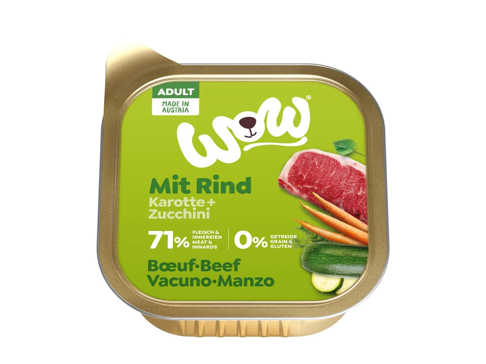 Wow Dog 11 X Gr 150 Manzo - WOW - Immagine 1