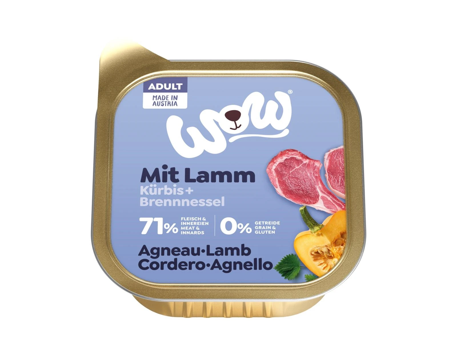 WOW Dog Agnello 150g - Mangime Umido per Cane - Immagine 1