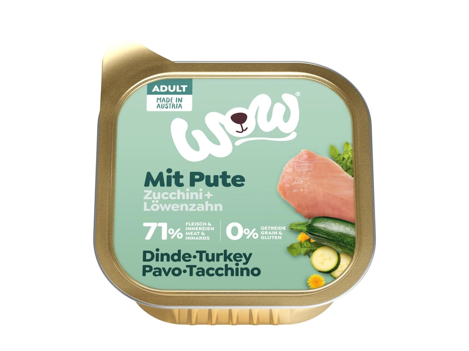 Wow Dog 11 x Gr 150 Tacchino - WOW - Immagine 1