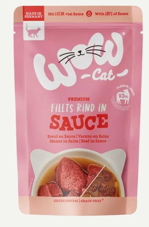 Wow Cat BST Gravy Manzo 8 x 85g - WOW - Immagine 1