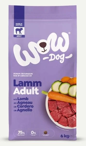 Wow Dog Agnello 6kg - Mangime Secco per Cani - Immagine 1